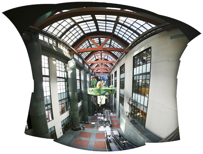 Architecture of the Los Angeles Central Library.