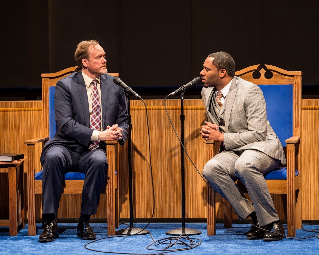 L-R: Andrew Garman and Larry Powell in The Christians
