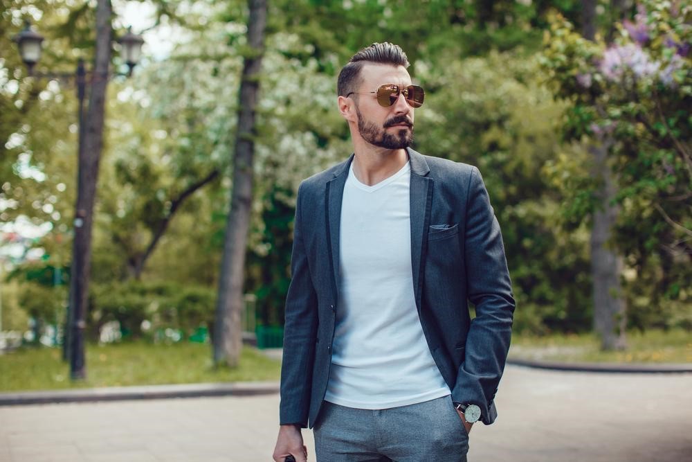 dress like a millionaire man