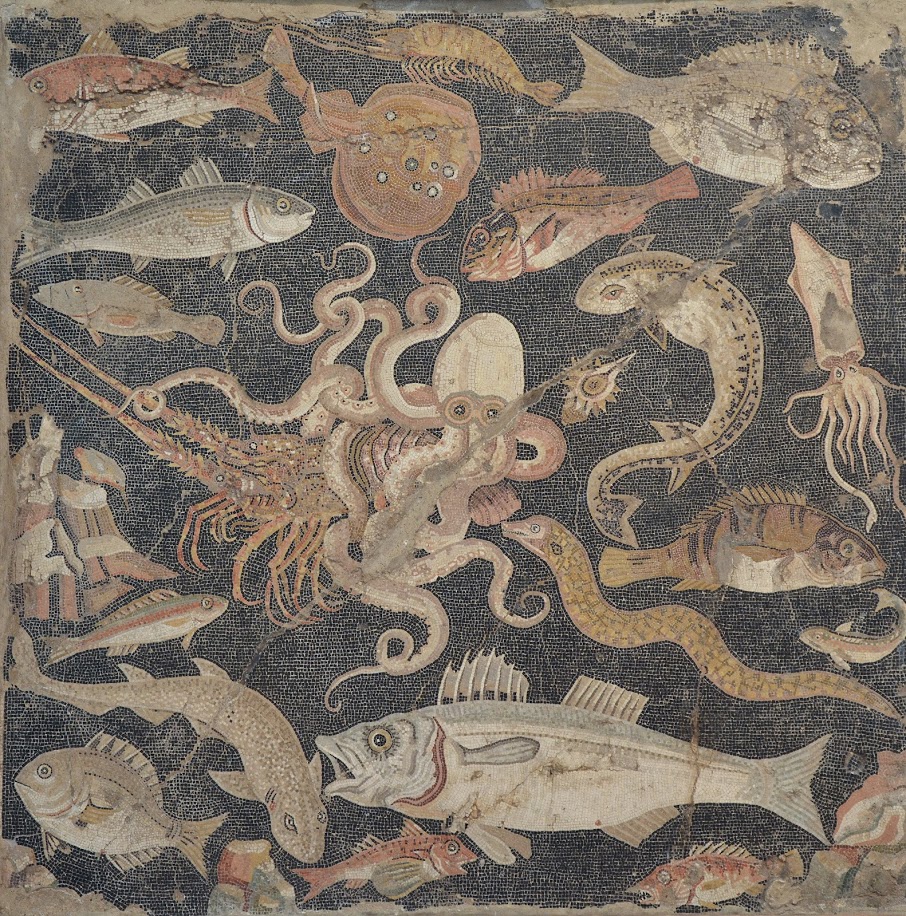 Mosaic of Sea Creatures