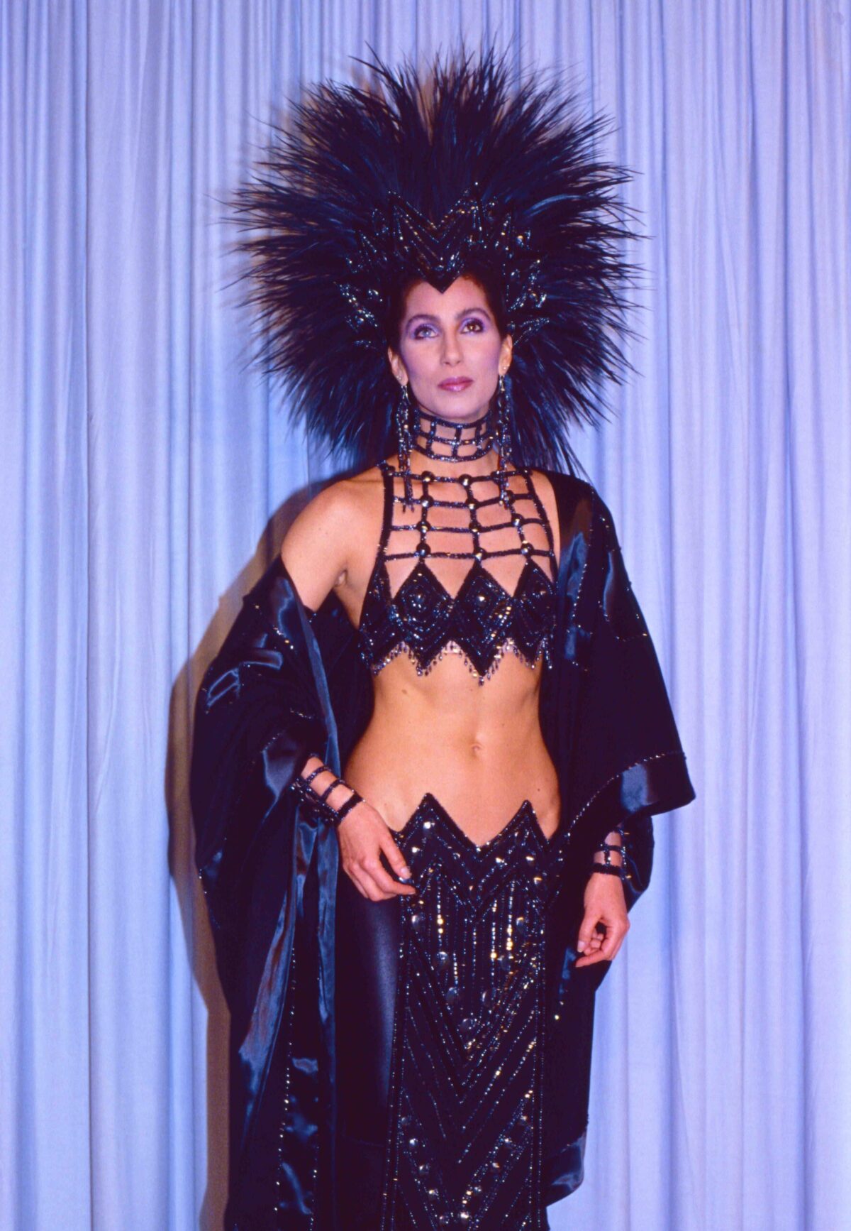 Cher at The Academy Museum of Motion Pictures © Elisa Leonelli 1986.