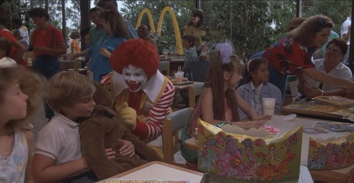 Ronald McDonald in "Mac and Me"