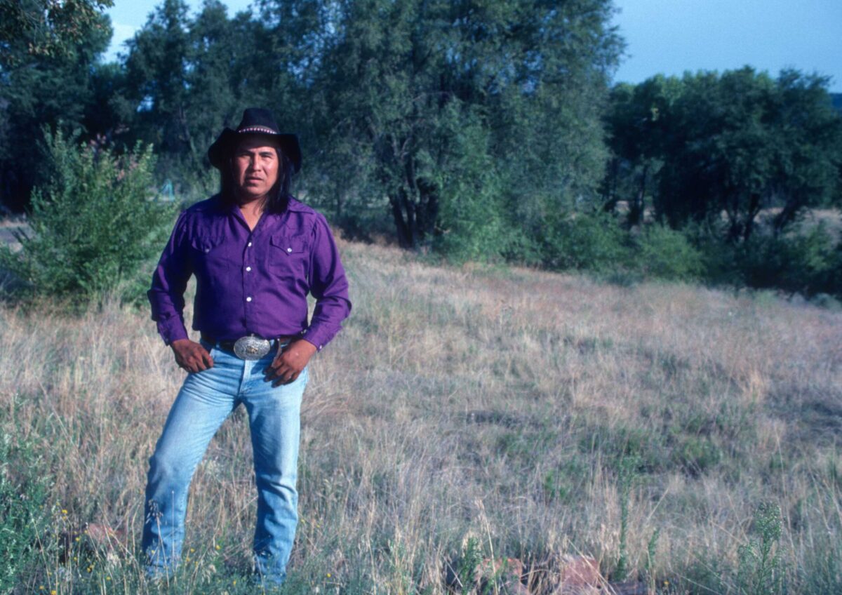 Harold Kenton, Medecine Man. Fort Apache, Arizona