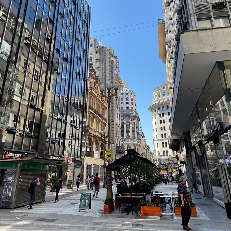 Calle Florida in Buenos Aires, Argentina