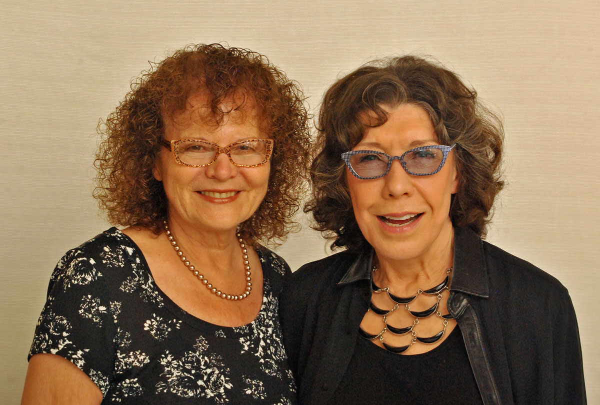 Elisa Leonelli, Lily Tomlin (c) HFPA 2015