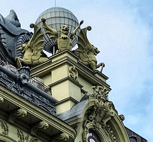 Detail of Hotel in Odessa