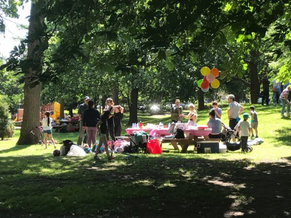 a sunny summer birthday
