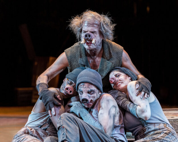 Animal Farm @ A Noise Within. Photo by Craig Schwartz