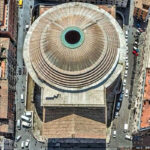 The Pantheon seen from above