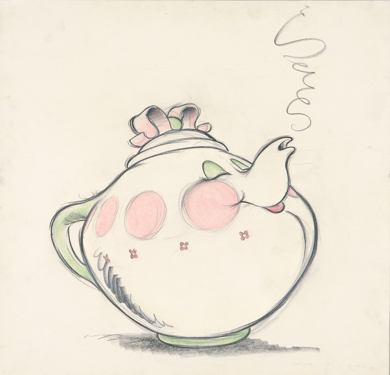 Chris Sanders, Mrs. Potts, c. 1990