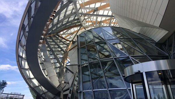 Entrance to the building