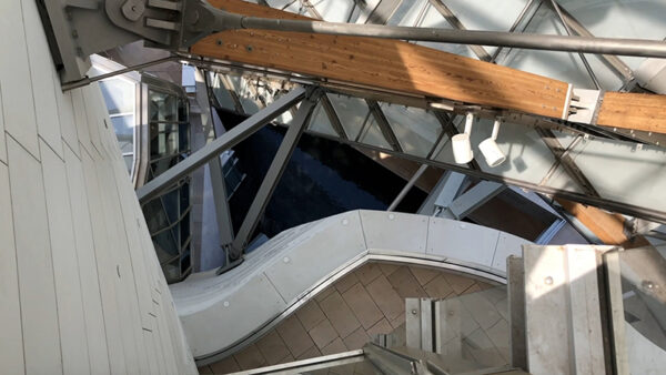 Looking down from the top