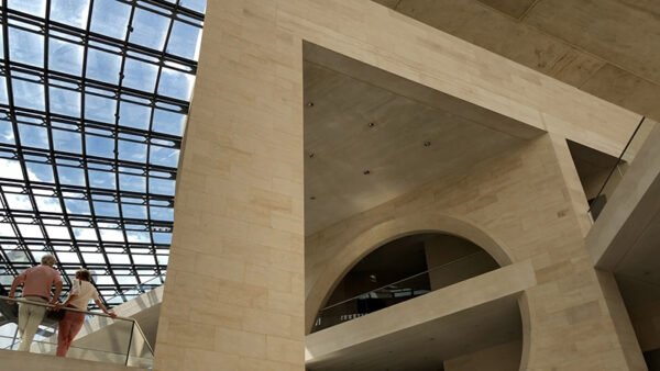 Detail of the museum