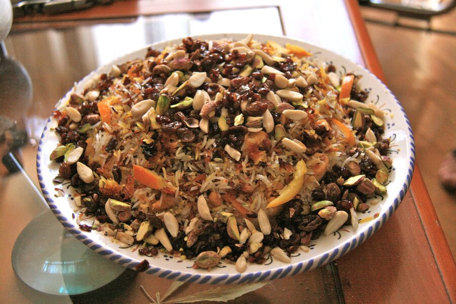 Persian pilaf (or Pulav)