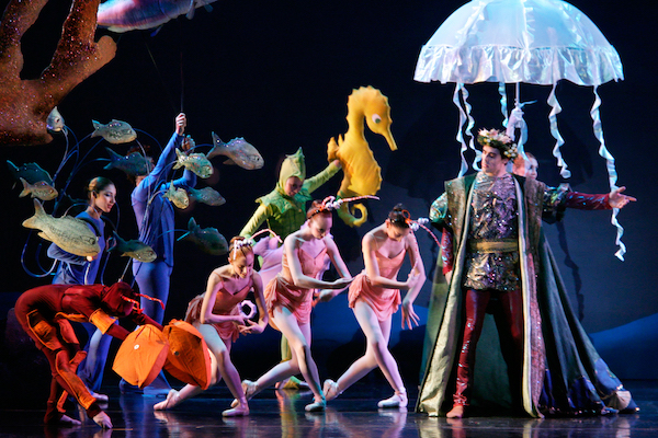 dancers as undersea creatures