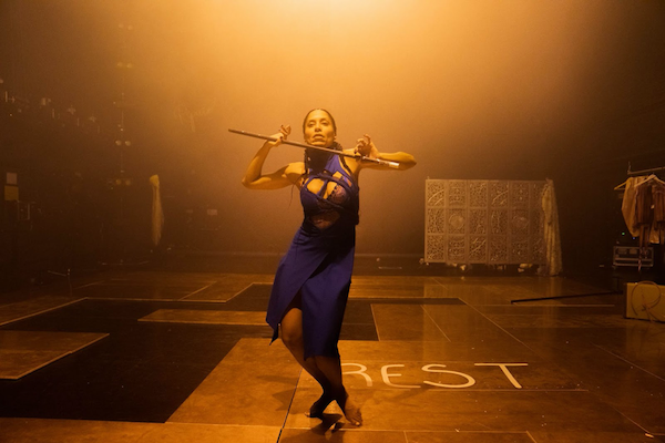 A dance in golden light