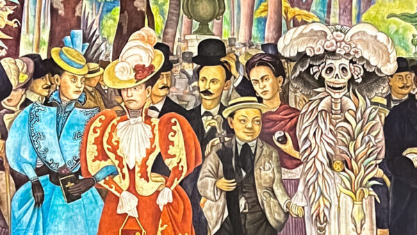 People celebrating Sunday