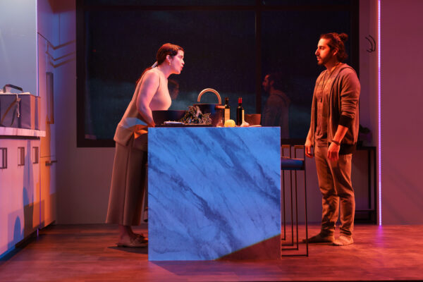 Nicky Boulos and Megan Hill in The Ants