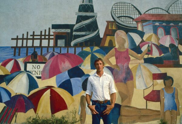 Ocean Park mural by Jane Golden, 1976