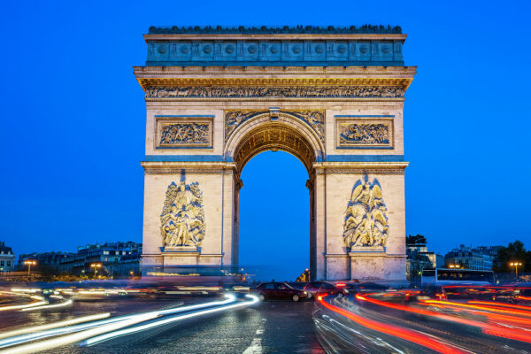 Arc de Triomphe in Paris, France