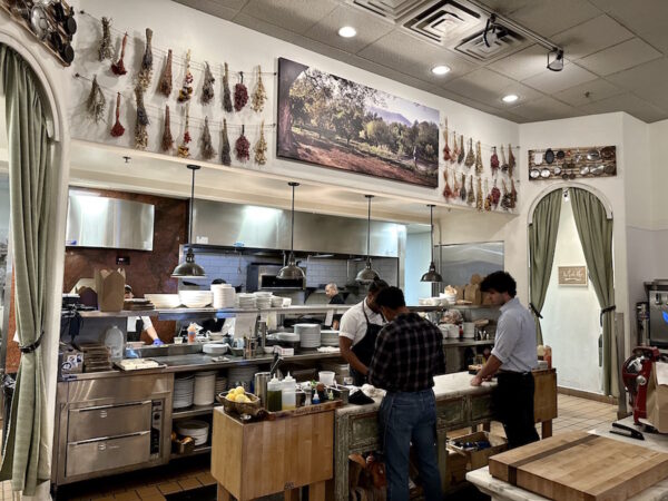 The Honey Salt open kitchen