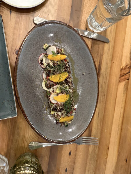 A dish called the Grain Power Salad