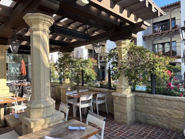 Convivo's patio dining