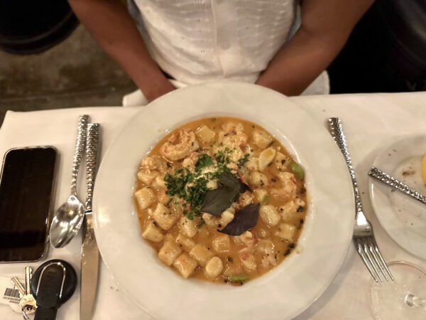 gnocchi dish at Toma