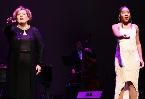 Mary VanArsdel and Bryce Charles perform