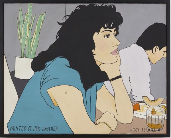 Joey Terrill, Portrait by Her Brother, 1983, acrylic on canvas, private collection.