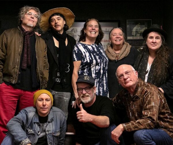 group of poets from Beat Not Beat tour.