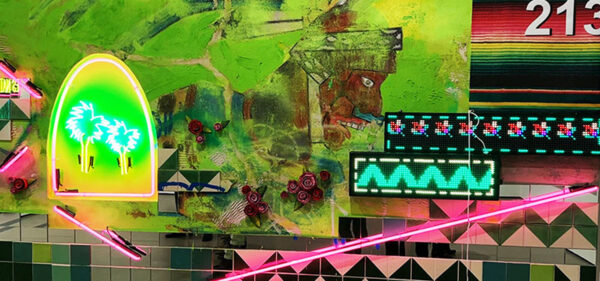 View of painting by Martinez, 2022