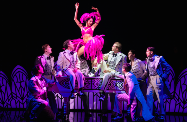 Alison Semmes and the cast of Harmony