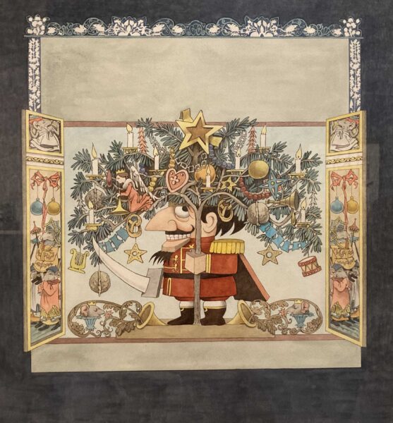 Nutcracker from “Wild Things Are Happening, the Art of Maurice Sendak” at the Skirball Cultural Center (April 18-September 1).