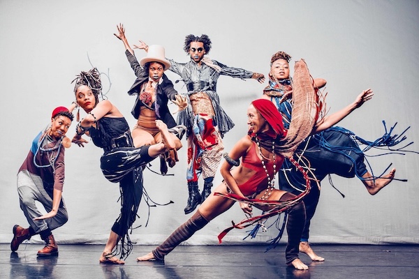 Dancers in colorful garb