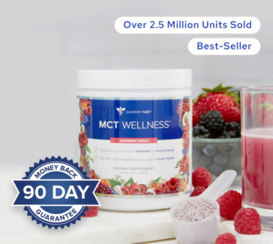 Bottle of MCT Wellness