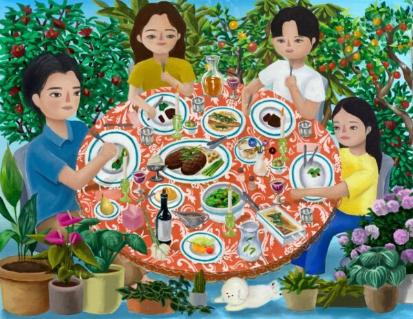 The Melting Pot Family a painting by Gavin Kim