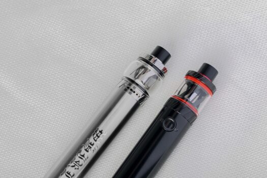 Black and White CBD vape pens