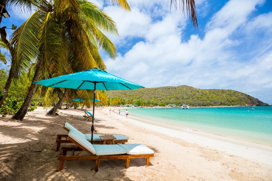 Caribbean beach