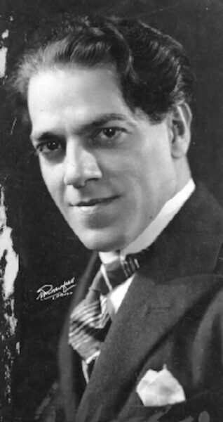 A photo of composer Heitor Villa-Lobos.