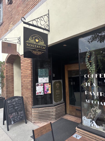 Old Town Pasadena's Nostalgic Cafe.