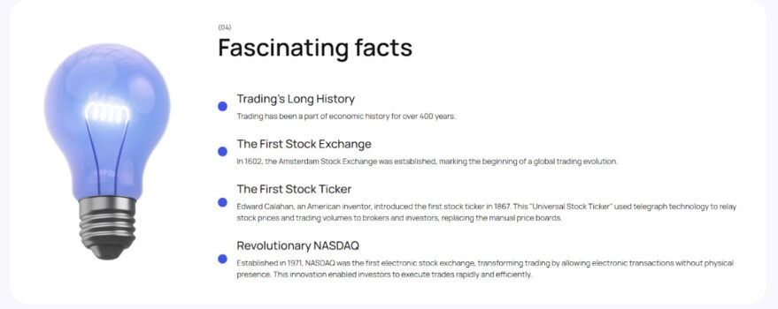 Banner showing Profitsupp fascinating facts.