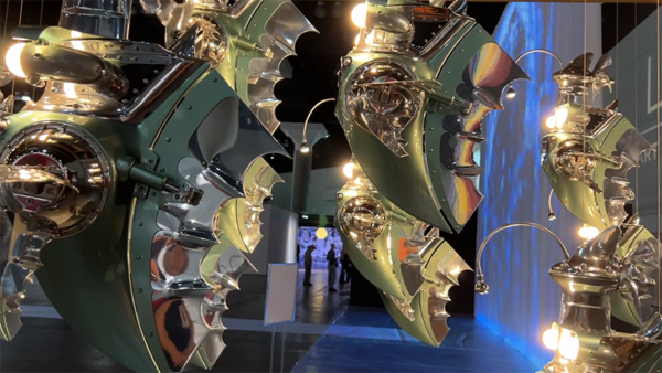 Robotic fishes fro discardd materials