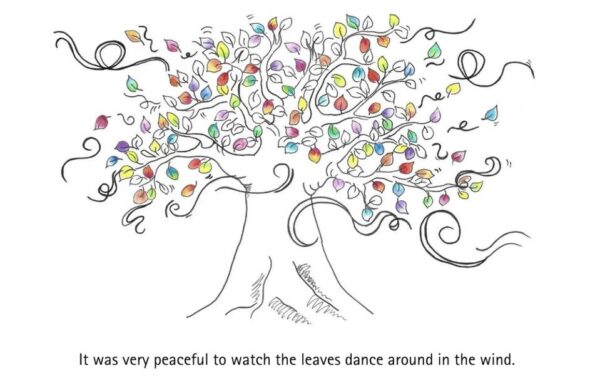 page from Max and the Imaginary Tree