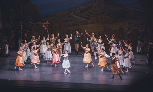 A dancer takes center stage in Giselle