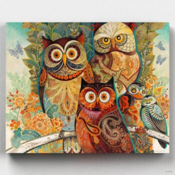 Owls paint