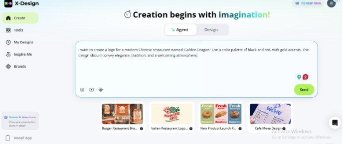 Step 1: Input and Right Prompt