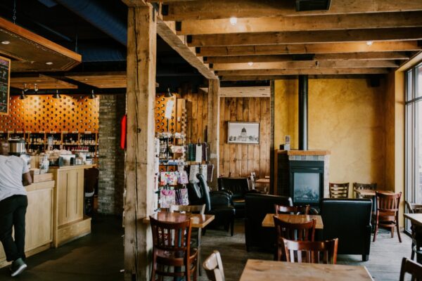 interior of Barriques cafe in Middleton
