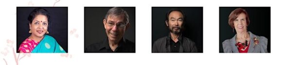 Four portraits of dancers in Thriving