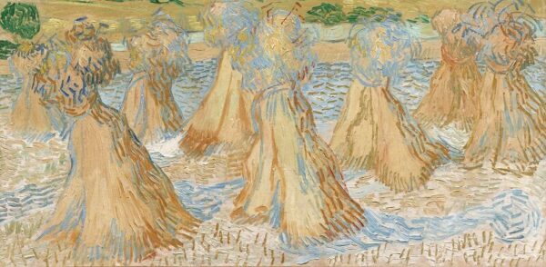 Vincent Van Gogh (1853-1890), Sheaves of Wheat, July 1890, oil on canvas; Dallas Museum of Art, The Wendy and Emery Reves Collection.
